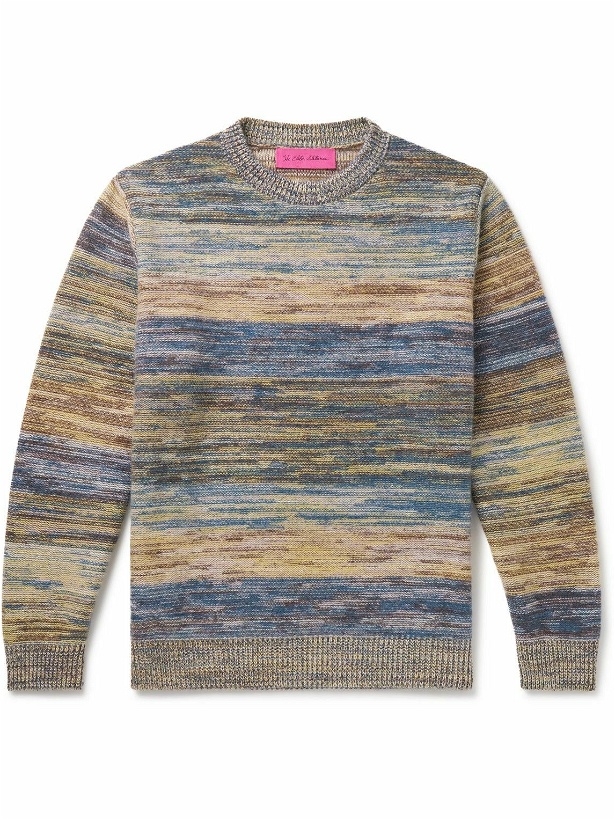 Photo: The Elder Statesman - Space-Dyed Cashmere Sweater - Green