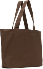 Museum of Peace & Quiet Brown Wordmark Tote