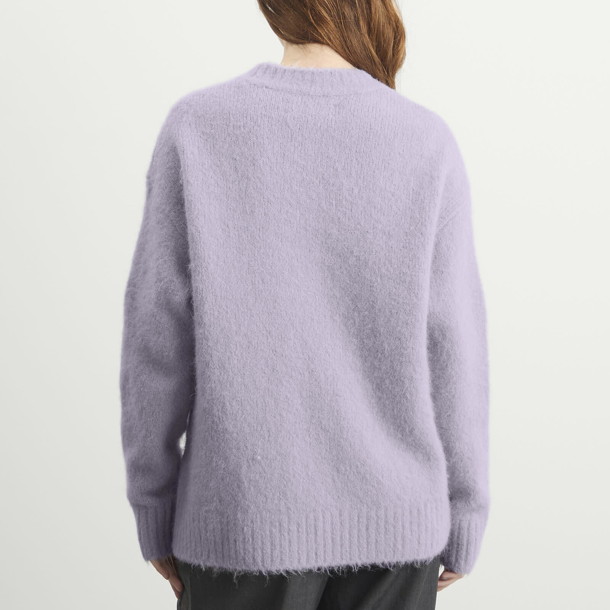 Samsøe Samsøe Women's Sajeanne Hairy Knit Sweater in Wisteria