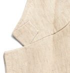 NN07 - Harvey Unstructured Mélange Cotton and Linen-Blend Suit Jacket - Neutrals
