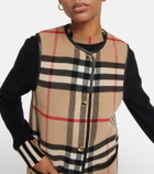 Burberry - Vintage Check wool vest