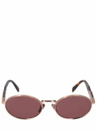 PRADA - Heritage Oval Metal Sunglasses