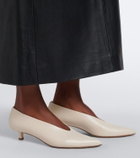 Aeyde Clara leather pumps