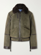 Polo Ralph Lauren - Shearling Flight Jacket - Green