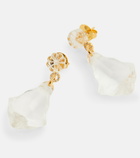 Zimmermann Crystal Chandelier gold-plated earrings