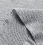 Canali - Slim-Fit Merino Wool Mock-Neck Sweater - Gray