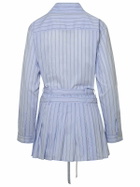 AMBUSH Stripes Crossed Shirt Dress