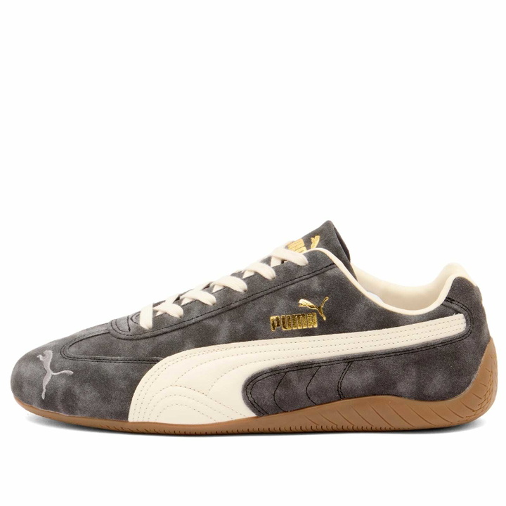 Photo: Puma Speedcat Faded Sneaker in Cast Iron/Alpine Snow