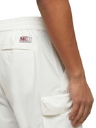 MC2 Saint Barth Off-white Technic Fabric Bermuda Shorts Deck