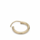 Miansai Men's Aeri Huggie Earring in Gold 