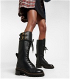 See By Chloe - Mallory leather combat boots
