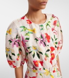 Gabriela Hearst Ignis floral linen midi dress