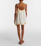 Ulla Johnson Tula crochet-trimmed cotton beach dress