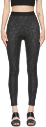 Fendi Black 'Forever Fendi' Leggings