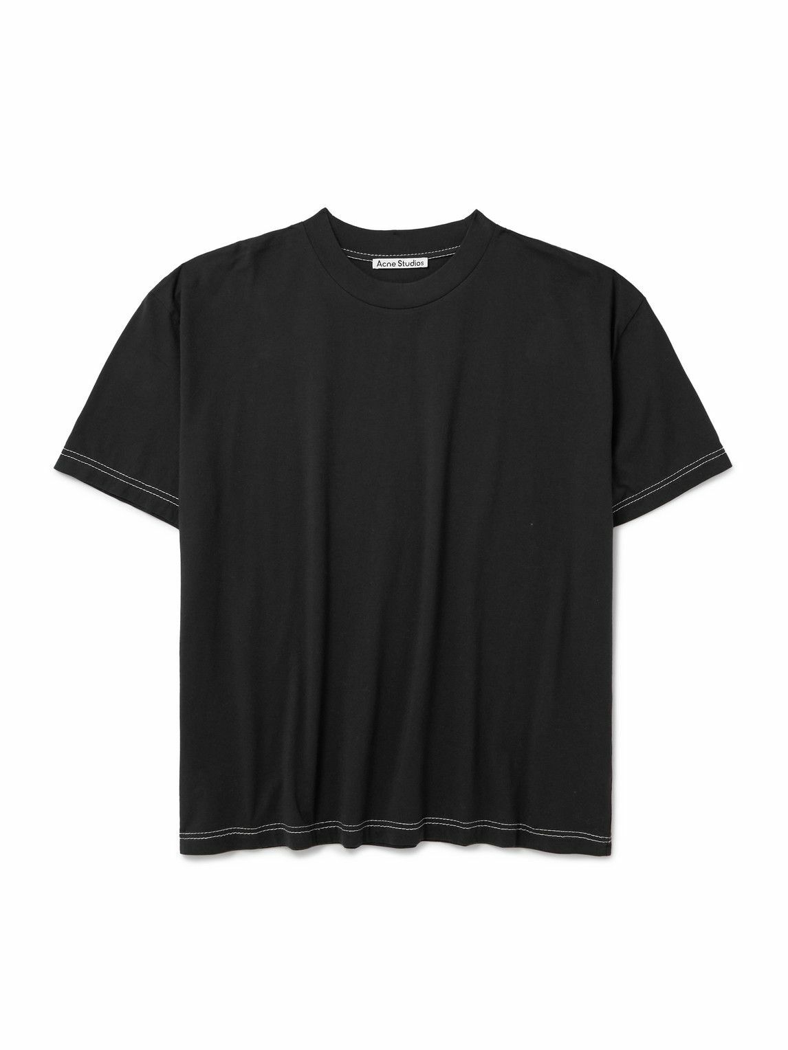 ★Acne Studios★Edlund ロゴ ウイングス Tシャツ Acne Studios Men's Edlund Logo Wings T-Shirt in Faded Black