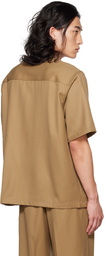 DRAE SSENSE Exclusive Beige Pocket Shirt