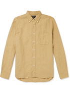 Beams Plus - Button-Down Collar Linen Shirt - Neutrals
