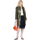 MM6 Maison Margiela Orange Bauletto Small Shoulder Bag