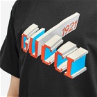 Gucci Men's 3D 1921 Print T-Shirt in Black