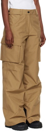 Moncler Grenoble Tan Padded GORE-TEX Ski Pants