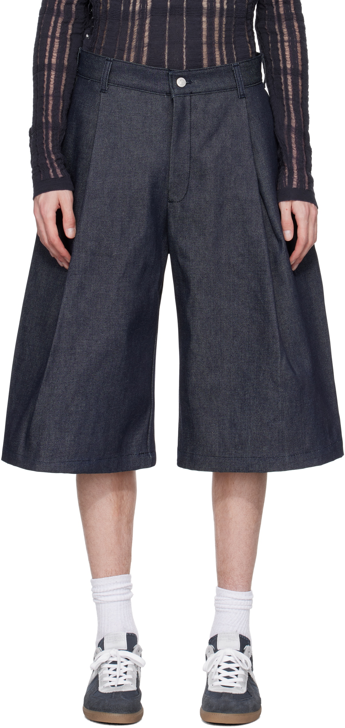 パンツ Seventh Denim 440 Bermuda Jorts in Night Denim 440 Bermuda Jorts in Night