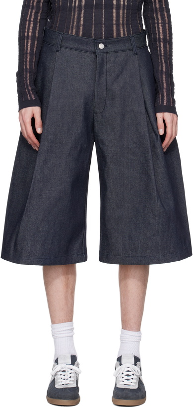 Photo: Seventh Navy 440 Bermuda Denim Shorts