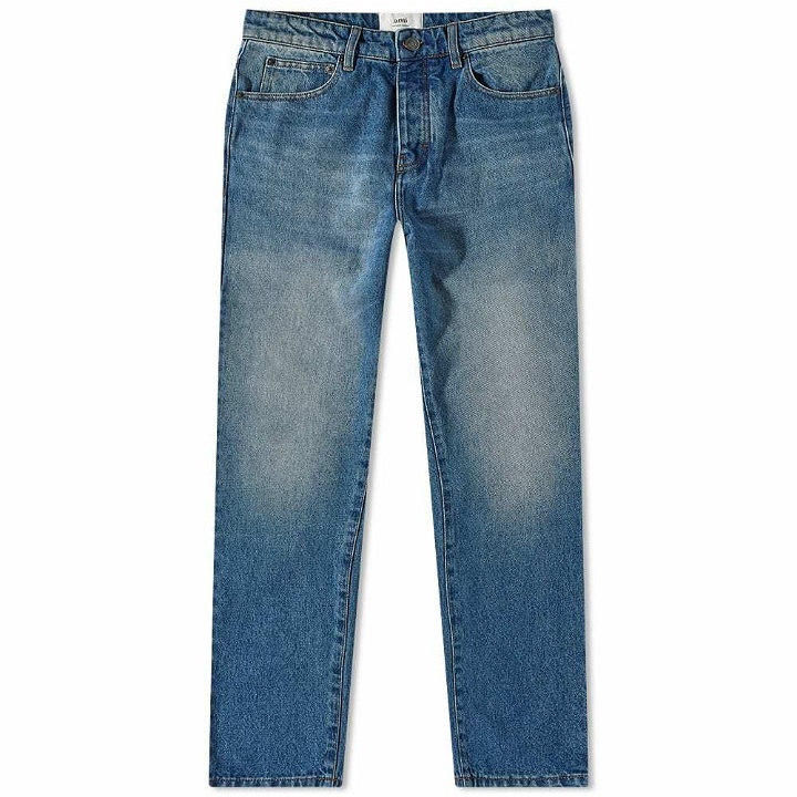 Photo: AMI Men's Tapered Fit Jean in Blue