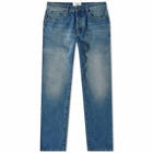 AMI Men's Tapered Fit Jean in Blue