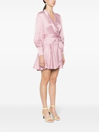 ZIMMERMANN - Silk Wrap Mini Dress