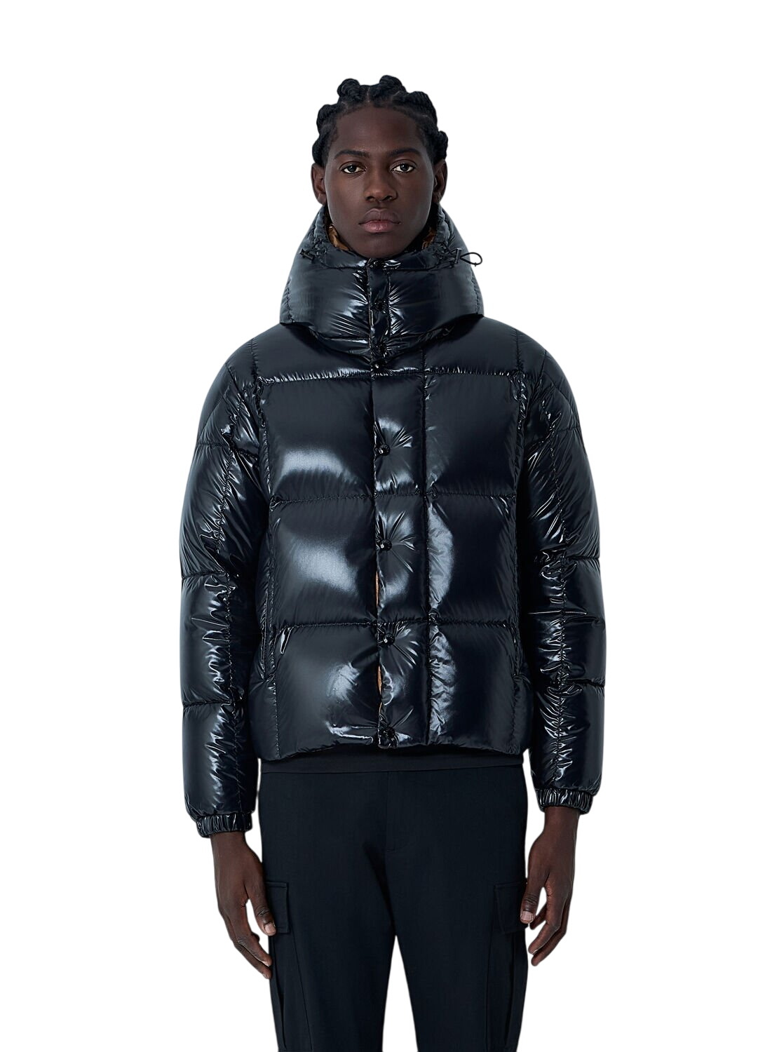 Moncler Orizaba Jaquard Lined Down Jacket Moncler
