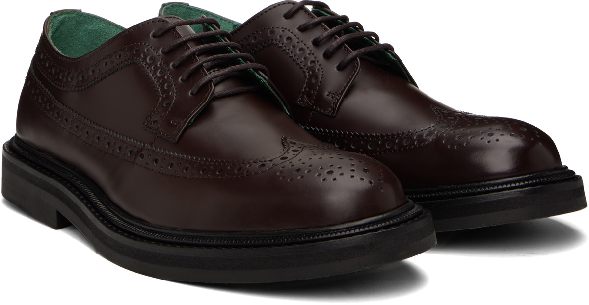 VINNY’s Burgundy Vinnee Brogue Derbys