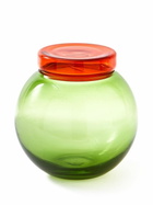 POLSPOTTEN Blue Bloated Caps And Jars Set