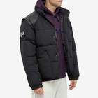 Patta Men's Zip Off Sleeve Puffer Jacket in Black