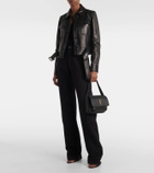 Saint Laurent Niki leather messenger bag