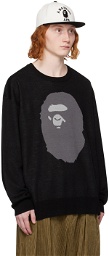 BAPE Black Ape Head Sweater
