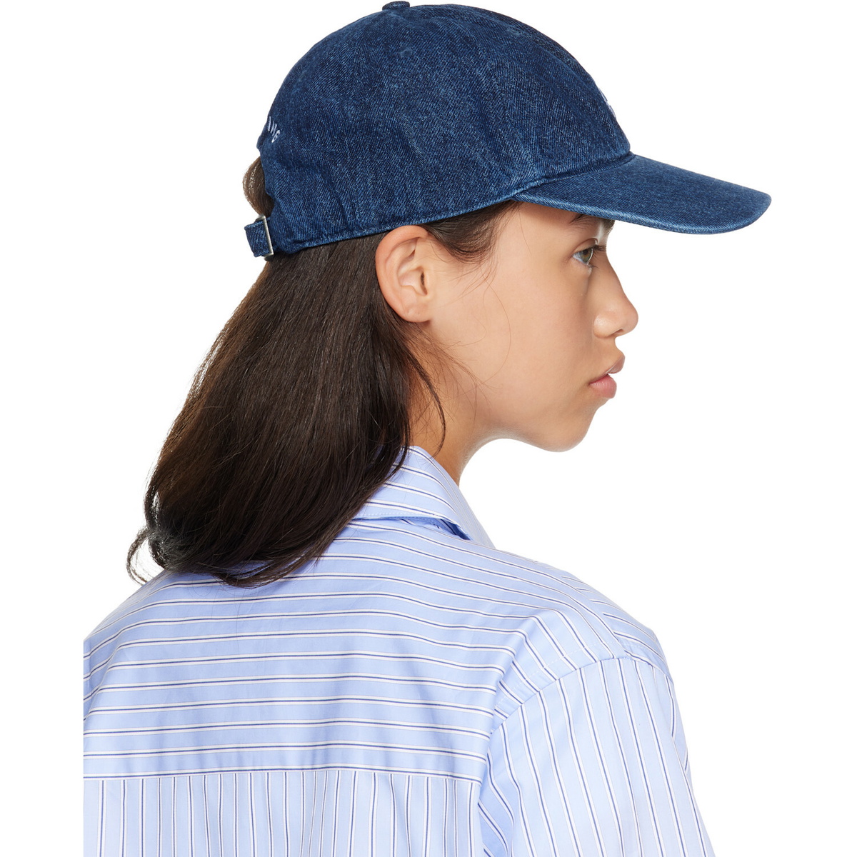 ANINE BING Navy Jeremy Baseball Cap
