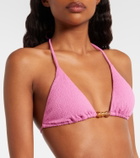 ViX Paula Hermanny Firenze Kiana beaded bikini top