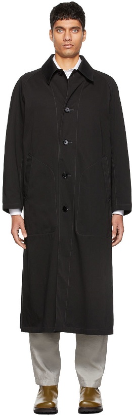 Photo: Lemaire Black Raincoat Coat