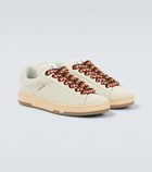 Lanvin Lite Curb suede sneakers