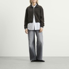 mfpen Women's Cropped Covet Full Zip in Burned Black