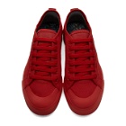 Raf Simons Red adidas Originals Edition Spirit Low Sneakers