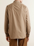 Purdey - Checked Cotton Shirt - Neutrals
