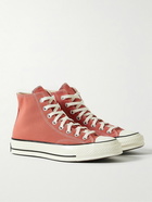 Converse - Chuck 70 Canvas High-Top Sneakers - Orange