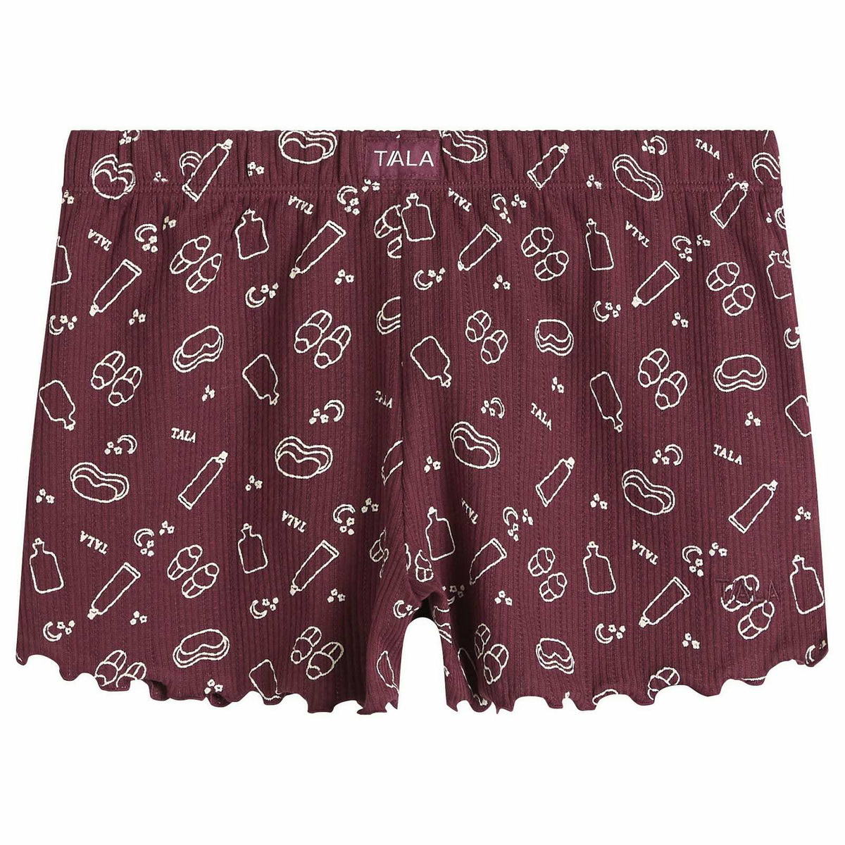 TALA Women's Sleep Lounge Shorts in Port