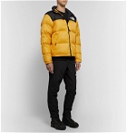 The North Face - 1996 Nuptse Colour-Block Quilted Nylon-Ripstop Down Jacket - Yellow