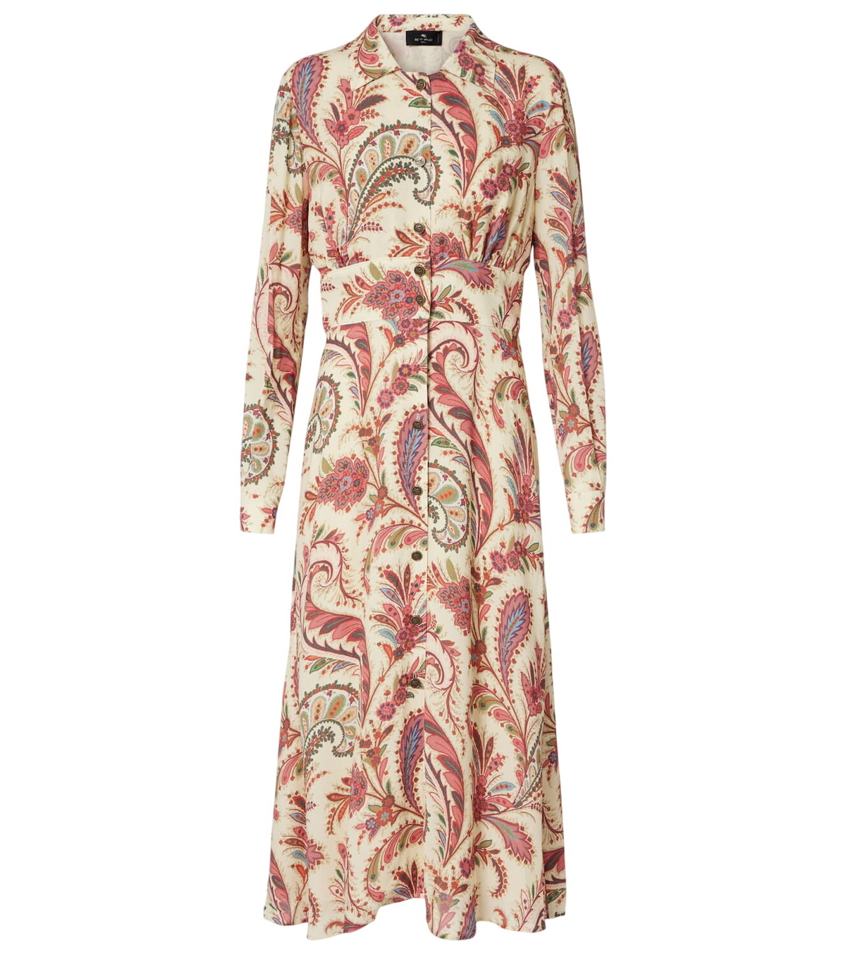 Etro Jersey and fil coupé jacquard maxi dress Etro