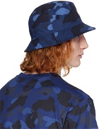 BAPE Navy Camo Bucket Hat