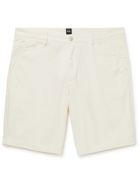 HUGO BOSS - Stretch-Cotton Twill Shorts - Neutrals - UK/US 32