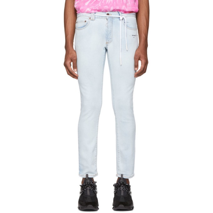 Photo: Off-White Blue Skinny Jeans