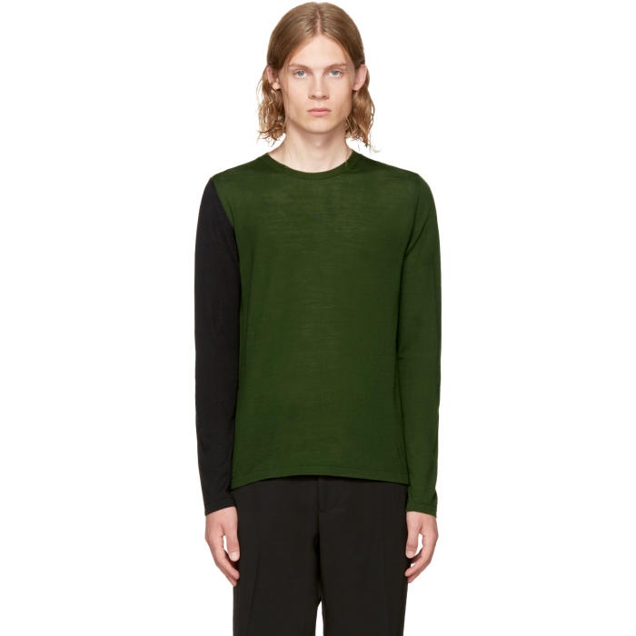 Photo: Marni Green and Black Colorblocked Sweater